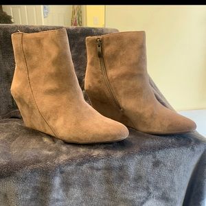 Vince Camuto Smoke Toe wedge ankle boots